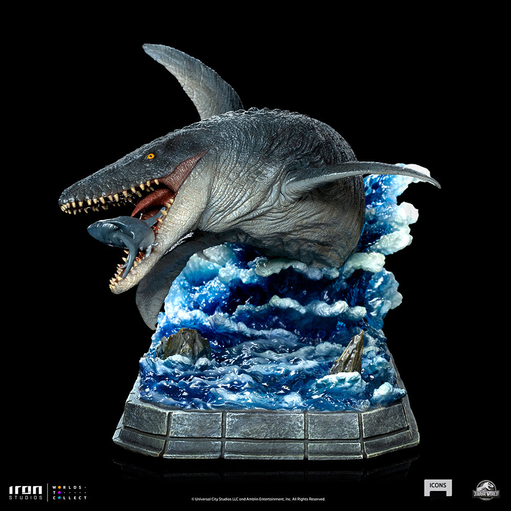 Statue Mosasaurus - Jurassic World - Icons - Iron Studios - Figuristi Store