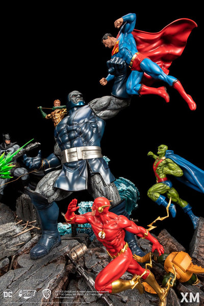 JLA Vs Darkseid Version A (Colour)