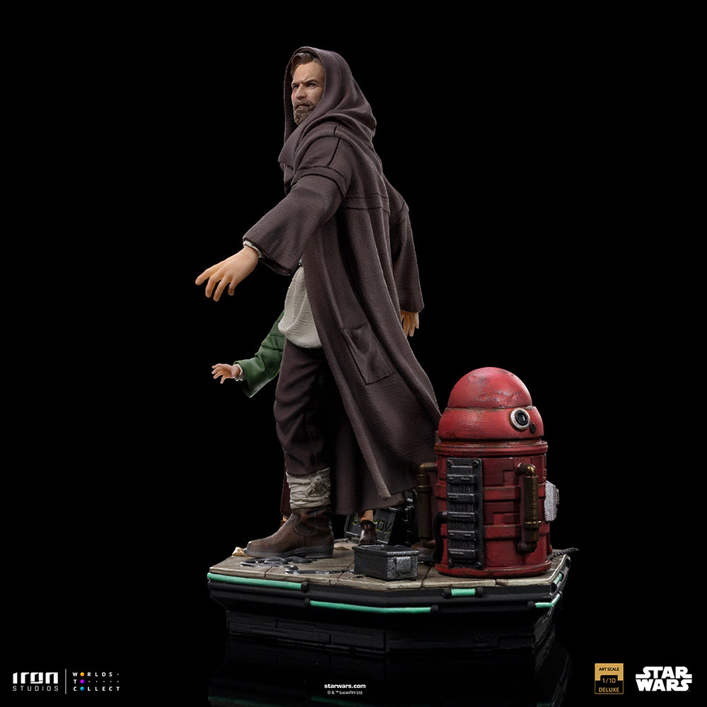 obi hängematte deluxe Statue Obi-Wan and Young Leia - Star Wars: Obi-Wan Kenobi - Art Scale 1/10