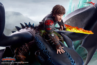 Toothless & Hiccup 1/6 Scale Premium Statue