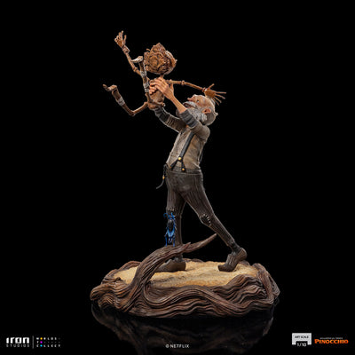 Gepeto and Pinocchio Art Scale 1/10