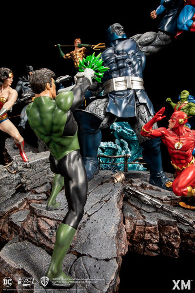 JLA Vs Darkseid Version A (Colour)