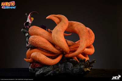 Nine Tails Vs Minato 1/8 Scale Statue
