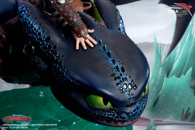 Toothless & Hiccup 1/6 Scale Premium Statue