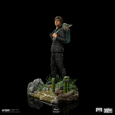 Book of Boba Fett - Luke Skywalker and Grogu Training Art Scale 1/10