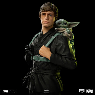 Book of Boba Fett - Luke Skywalker and Grogu Training Art Scale 1/10