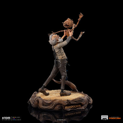 Gepeto and Pinocchio Art Scale 1/10