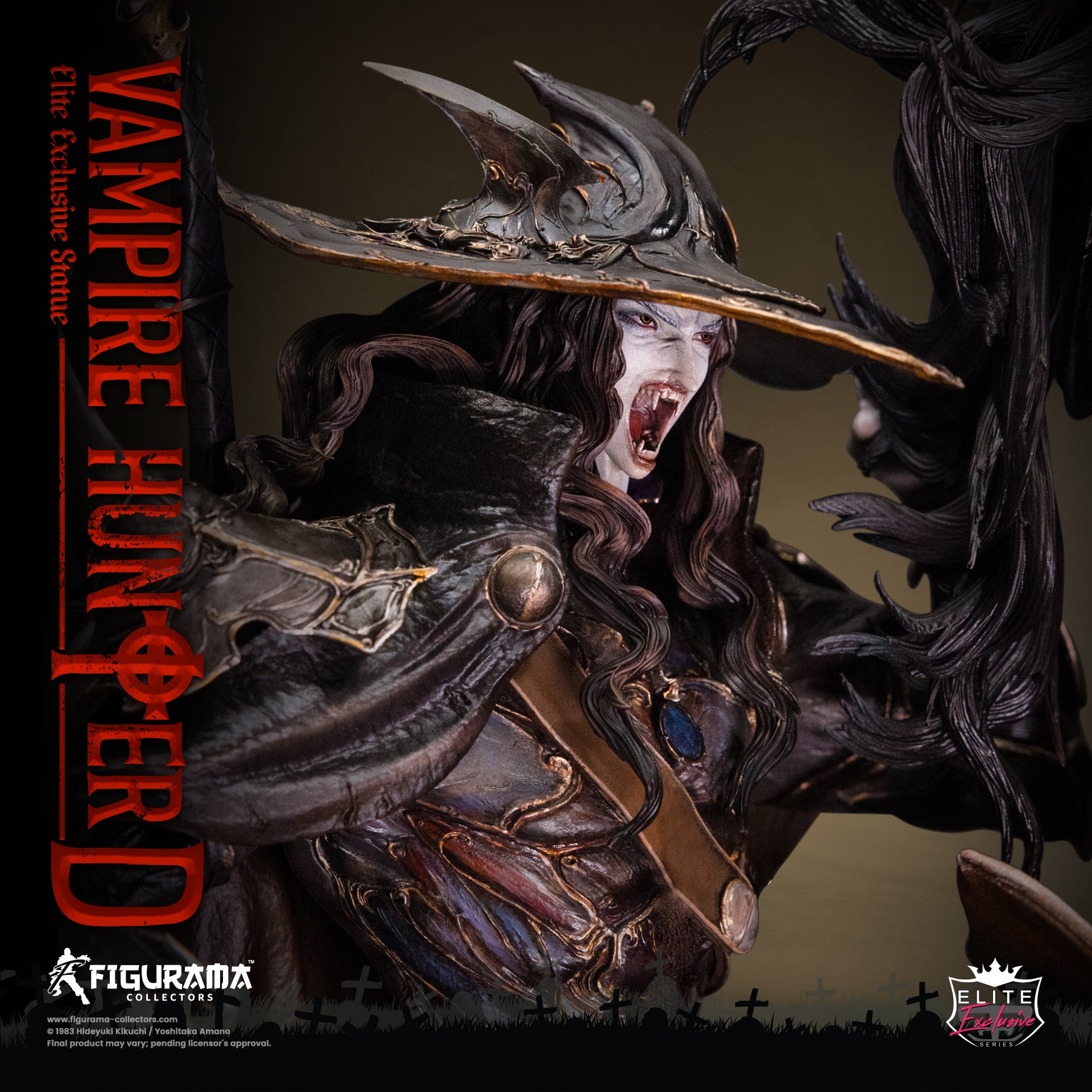 Vampire Hunter D Elite Exclusive 1/6 Scale Limited Edition Statue