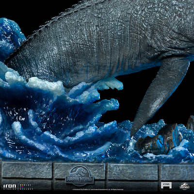 Jurassic World - Mosasaurus Icons Statue