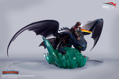 Toothless & Hiccup 1/6 Scale Premium Statue