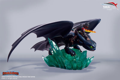 Toothless & Hiccup 1/6 Scale Premium Statue