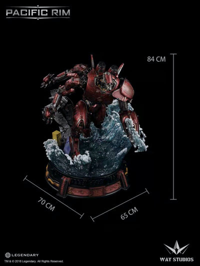 Pacific Rim Crimson Typhoon Statue Exclusive Version
