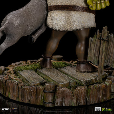 Shrek, Donkey and The Gingerbread Man Deluxe Art Scale 1/10