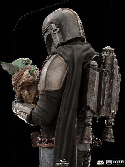 The Mandalorian and Grogu Art Scale 1/10