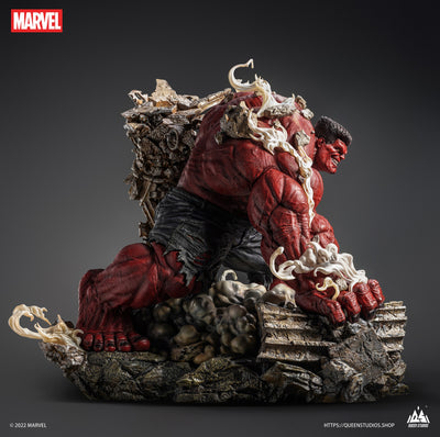 Red Hulk Comic Version 1/4 Scale Statue
