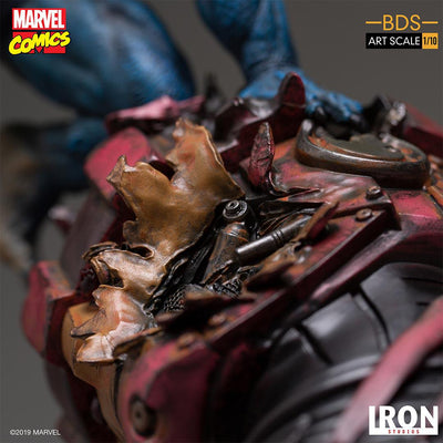 Battle Diorama Series Beast Vs Sentinel Statue
