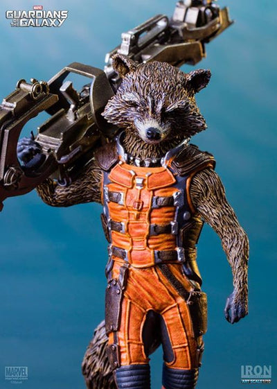 Rocket Raccoon 1/10 Scale Statue by Iron Studios
