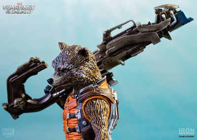 Rocket Raccoon 1/10 Scale Statue by Iron Studios