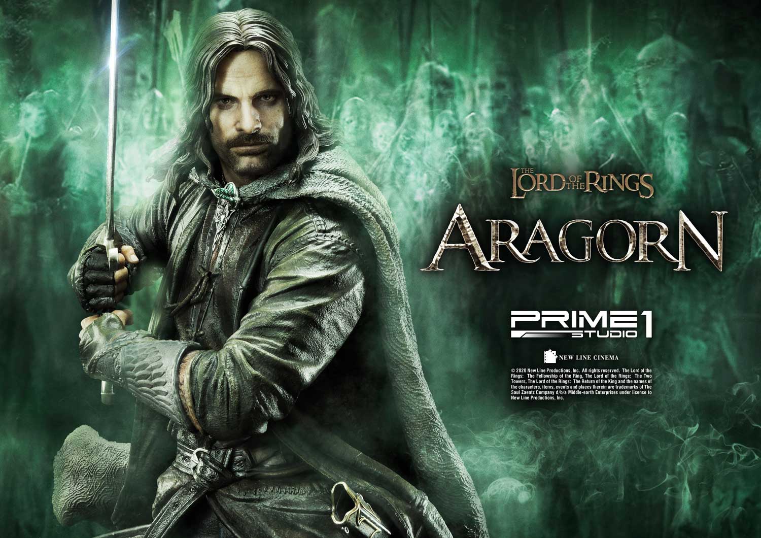 Aragorn REGULAR 1/4 Scale Premium Statue