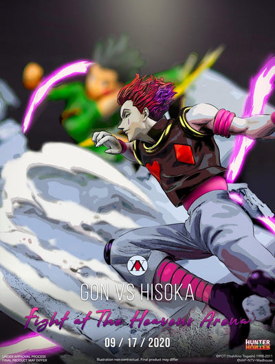 Gon VS Hisoka - Battle at the Heavens Arena