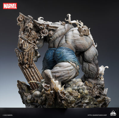 Grey Hulk Comic Version 1/4 Scale Statue
