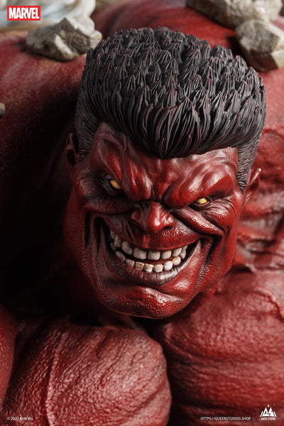 Red Hulk Comic Version 1/4 Scale Statue