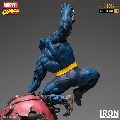Battle Diorama Series Beast Vs Sentinel Statue