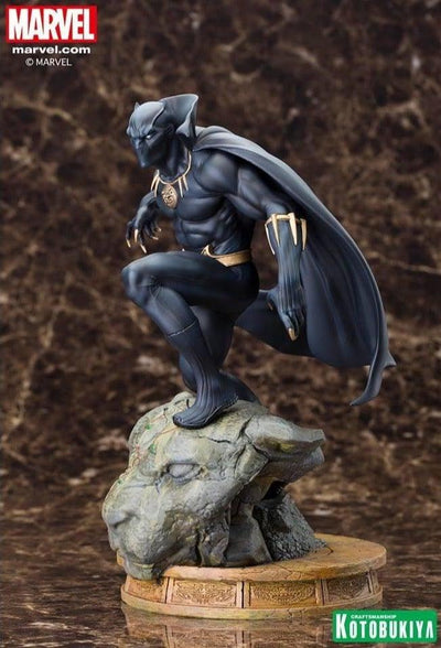 Black Panther Fine Art Statue by Kotobukiya