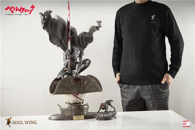 Berserk - Guts 1/4 Scale Statue On Tentacled Ship REGULAR edition
