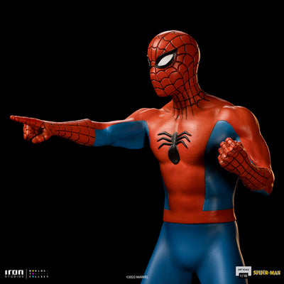 Spider-Man 60s Animated Series Art Scale 1/10