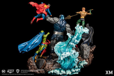 JLA Vs Darkseid Version A (Colour)
