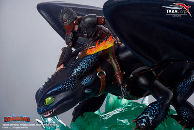 Toothless & Hiccup 1/6 Scale Premium Statue