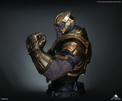 Thanos With Gauntlet Life-Size 1:1 Bust