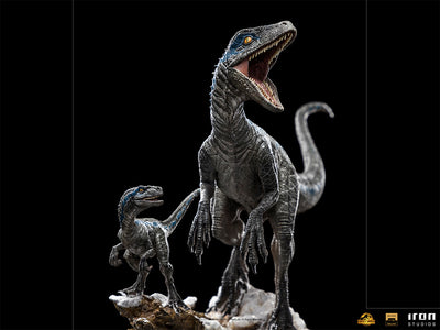 Jurassic Dominion - Blue and Beta Deluxe Art Scale 1/10
