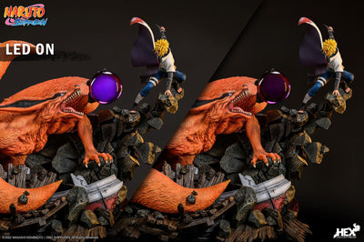 Nine Tails Vs Minato 1/8 Scale Statue
