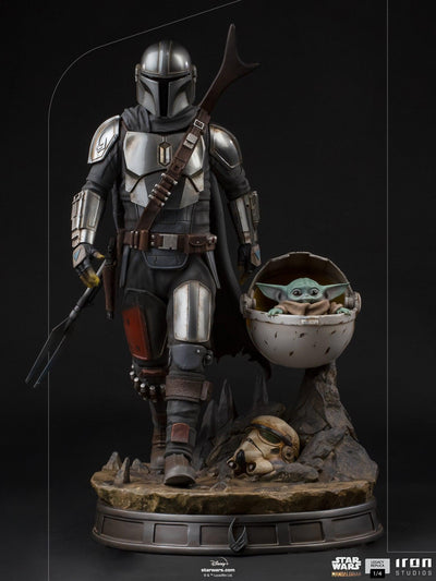 The Mandalorian & Child 1/4 Scale Statue