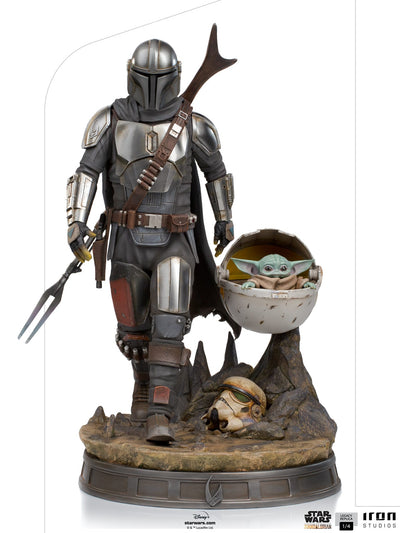 The Mandalorian & Child 1/4 Scale Statue