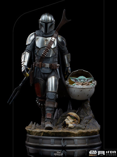 The Mandalorian & Child 1/4 Scale Statue