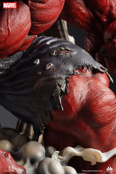 Red Hulk Comic Version 1/4 Scale Statue