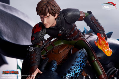 Toothless & Hiccup 1/6 Scale Premium Statue