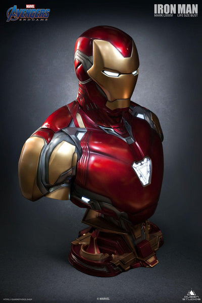 Iron Man LXXV Mark 85 1:1 Life-Size Bust