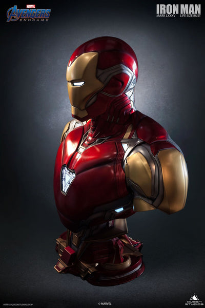 Iron Man LXXV Mark 85 1:1 Life-Size Bust