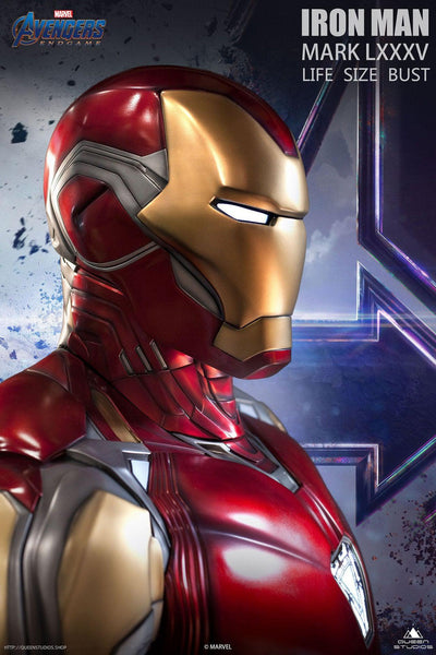 Iron Man LXXV Mark 85 1:1 Life-Size Bust