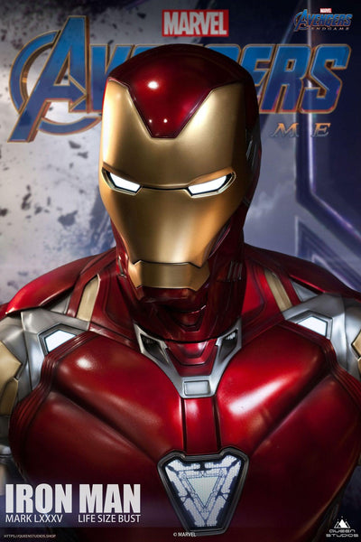 Iron Man LXXV Mark 85 1:1 Life-Size Bust