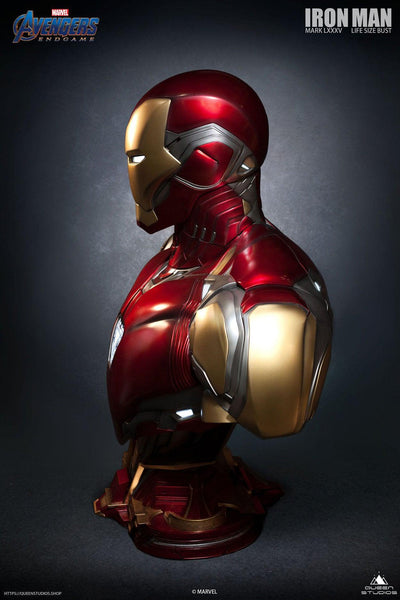 Iron Man LXXV Mark 85 1:1 Life-Size Bust