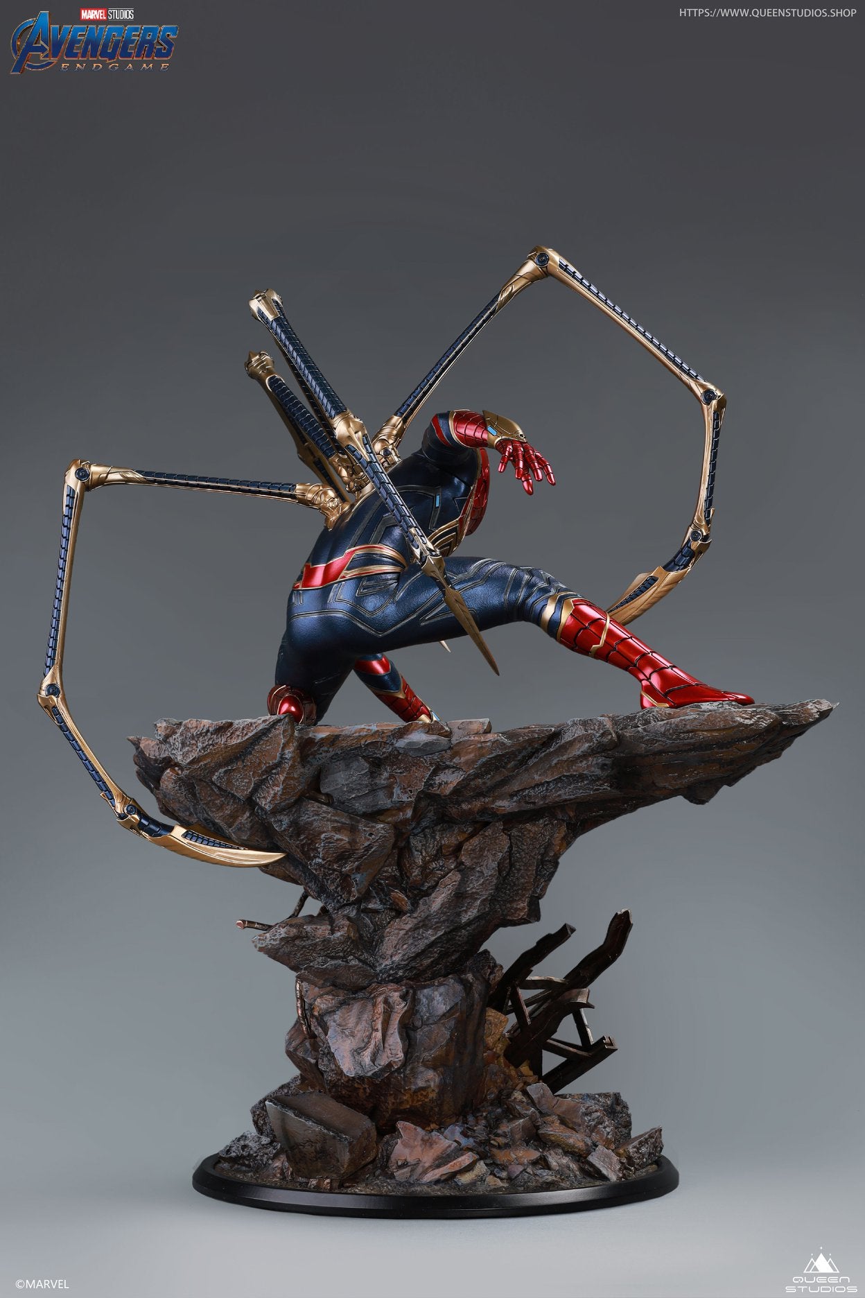 Bugle 📯 on X: Spider-Man Web Of Shadows: Infinity War Iron
