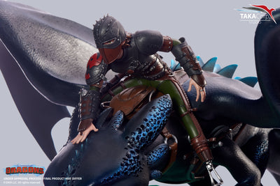 Toothless & Hiccup 1/6 Scale Premium Statue