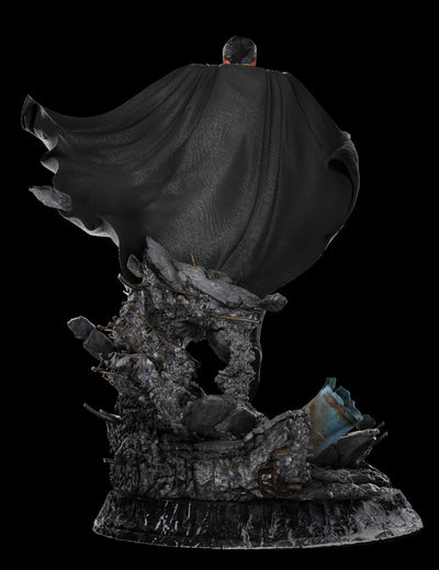 Justice League Superman - Black Suit Statue