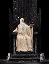 Saruman the White on Throne Statue