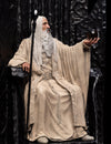 Saruman the White on Throne Statue